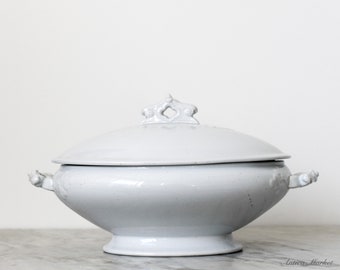 Antique Ironstone Tureen