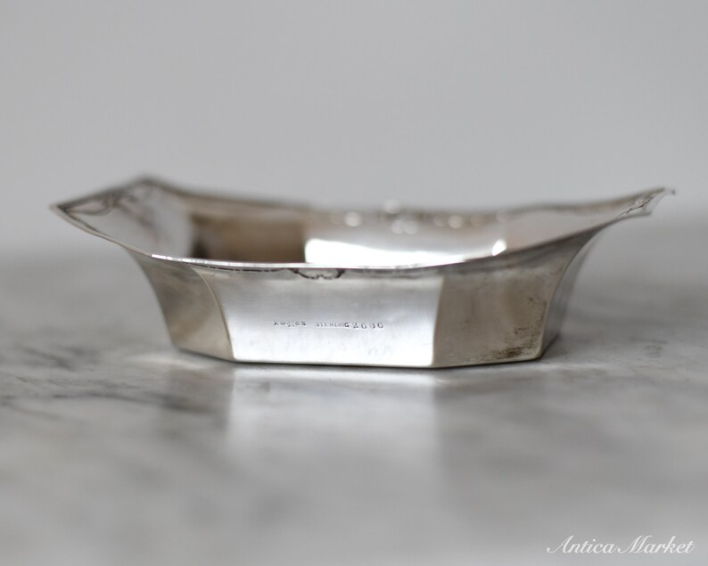 Antique Sterling Candy/Nut Dish image 2