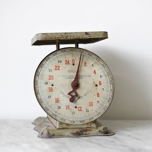 Rustic Metal  Farmhouse Scale