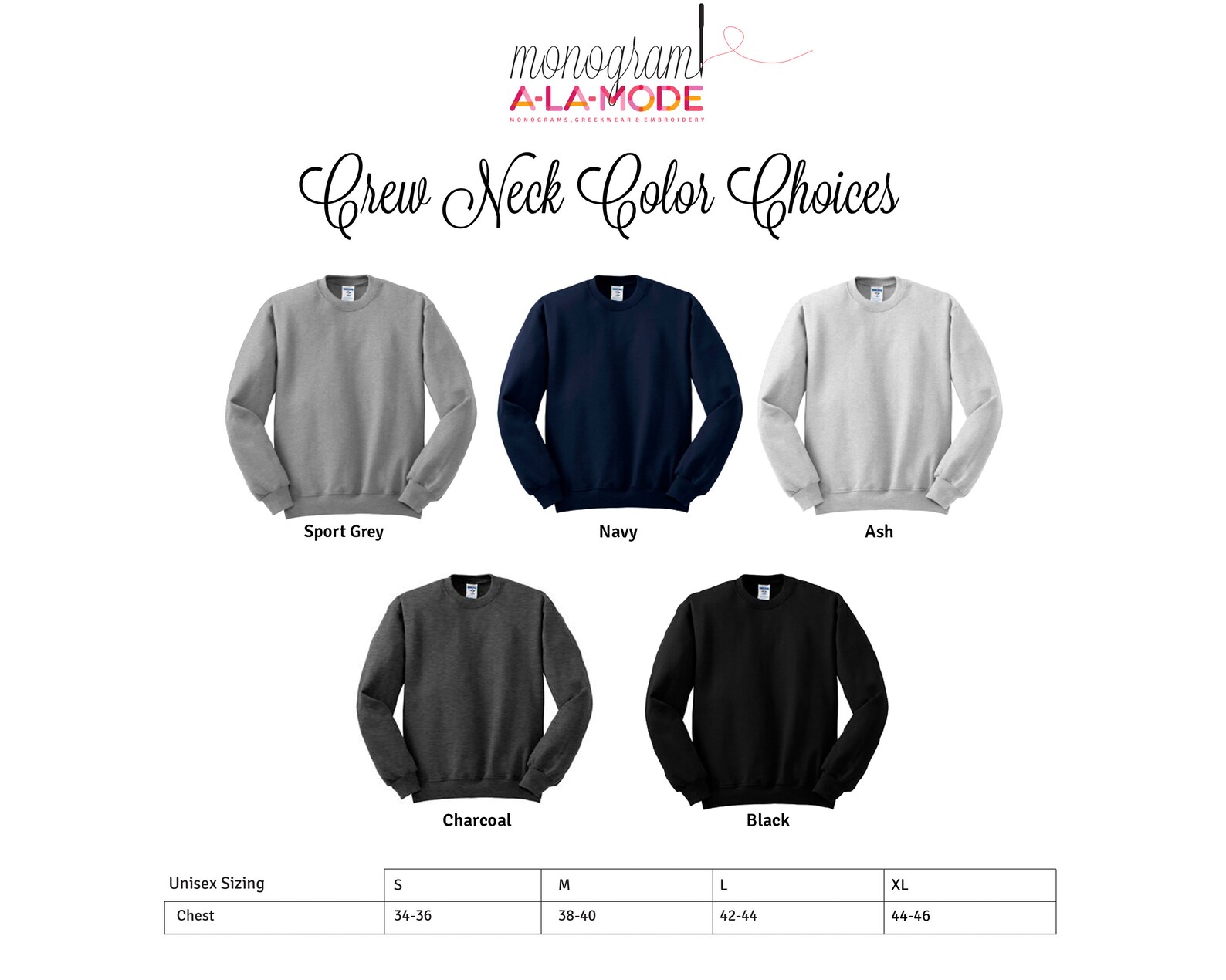 Satin Stitched Western Sorority Letter Applique Crew Neck Etsy