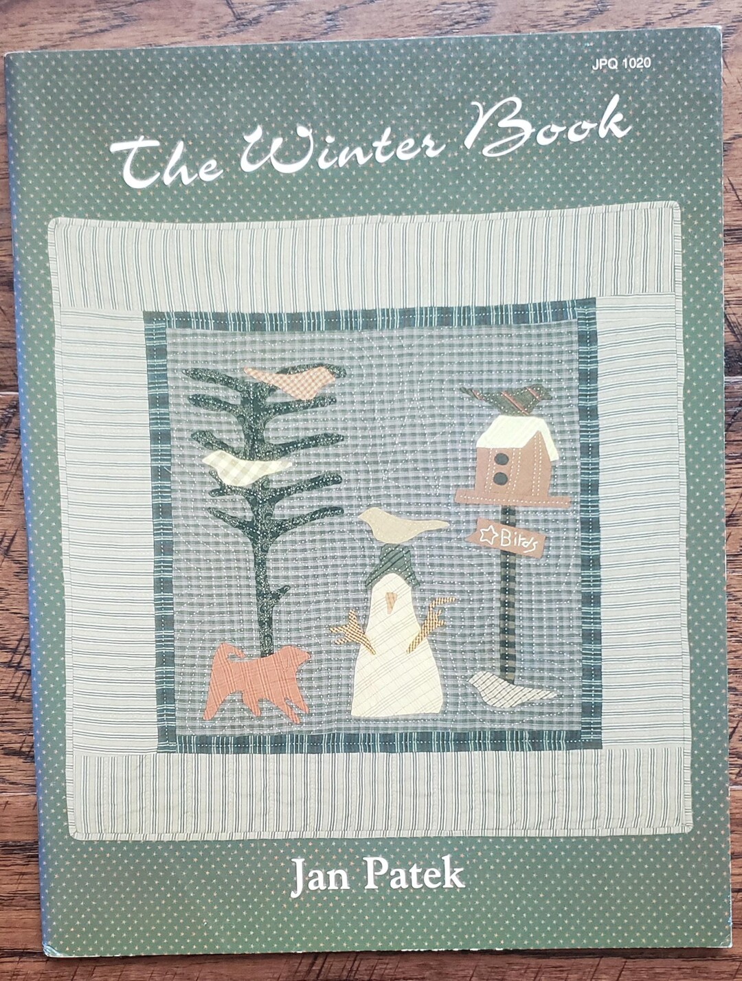 The Winter Book by Jan Patek, Quilt Pattern Book, OOP Folk Art Angels ...