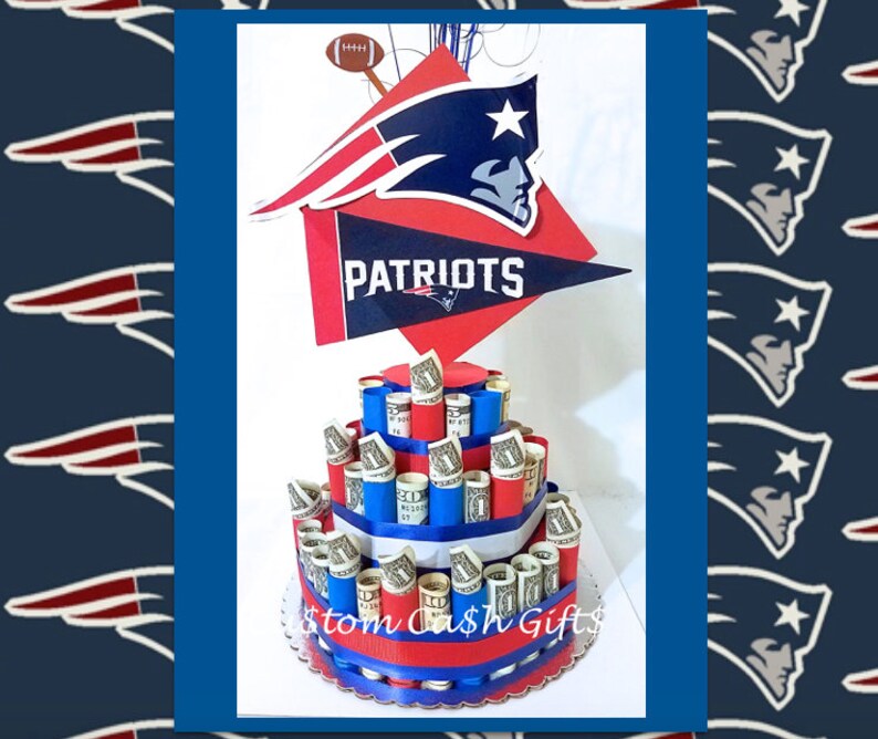 Money Cake Made With Real Money Nfl Unique Gift Etsy - image 0