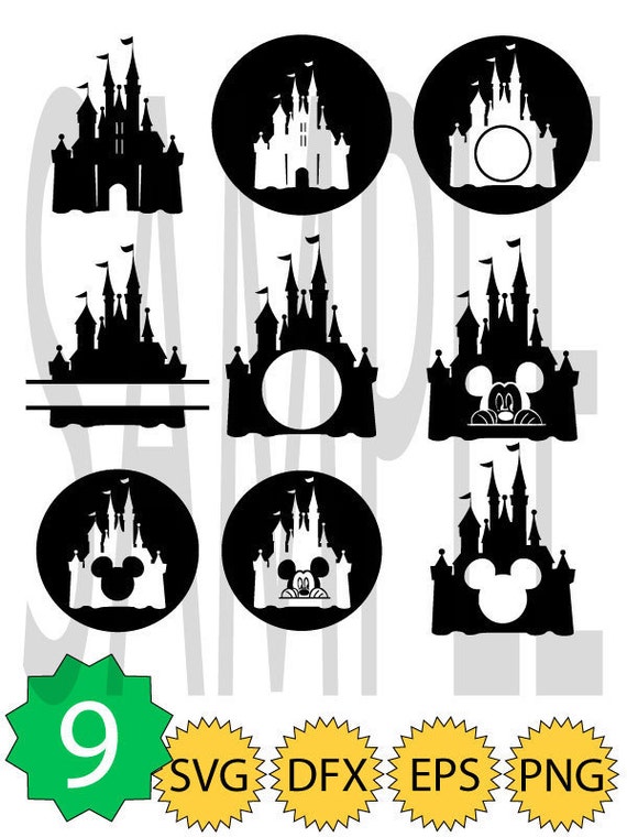 Free 267 Magic Kingdom Cinderella Castle Svg SVG PNG EPS DXF File