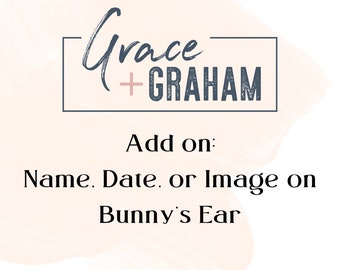 Custom Add On - Embroider Birthdate on Ear