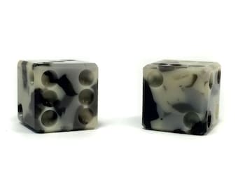 Acrylic urban digital camo gaming dice - 5/8" standard