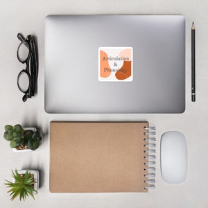 Articulation and Phonology - Speech Language Pathology - Speech Therapy - artic and phono Bubble-free stickers