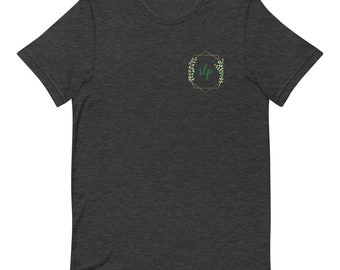 SLP Speech Language Pathology Greenery Short-Sleeve Unisex T-Shirt