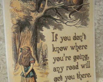 Alice in Wonderland  Cheshire Cat Quotes  Posters (5)