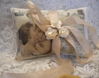 Lavender Sachet Victorian Angels