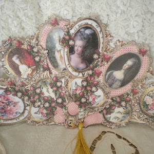 Marie Antoinette Card / Fan