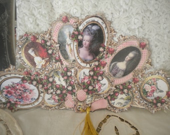 Marie Antoinette Card / Fan