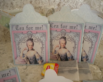 Marie Antoinette Teabag Envelopes (6)