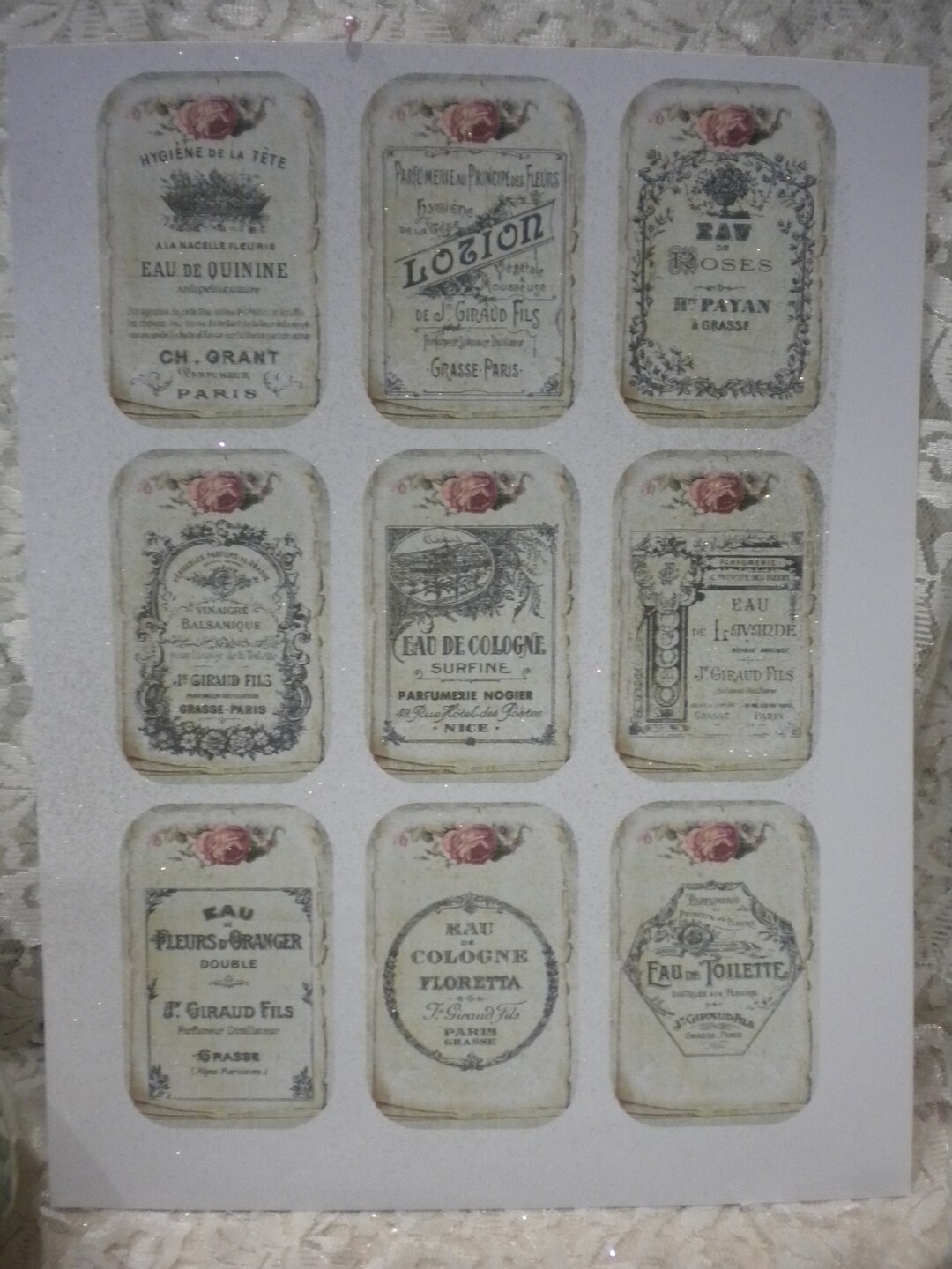 Vintage Paris Cologne / Lotion Self Adhesive Labels (9) - Etsy