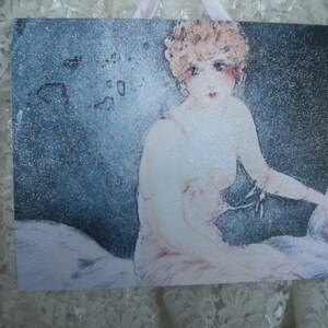 Picture of Icart Print Wall Hanging (10&quot;x8&quot;)