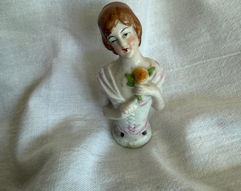 Antique /Vintage German Porcelain Half Doll