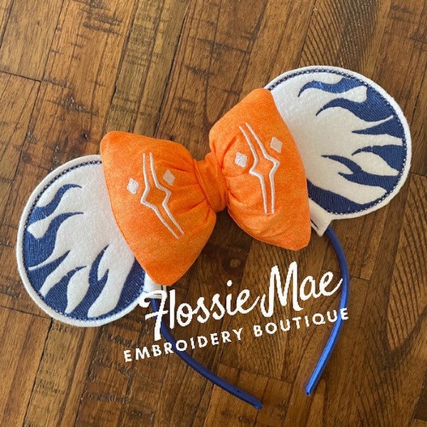 Ahsoka Mickey Ears Etsy