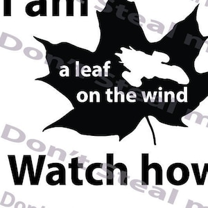 Firefly: Leaf on the Wind Quote