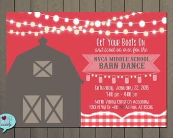 Barn Dance Party Etsy