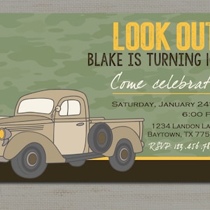 Duck Dynasty Invite - Etsy