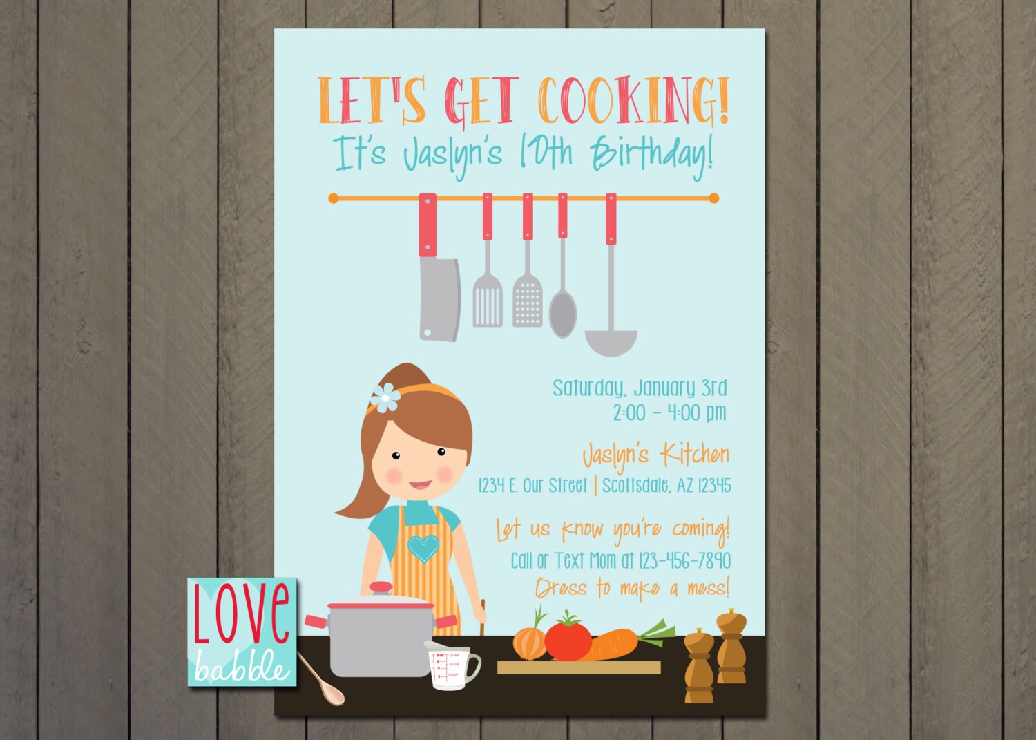 Cooking Baking Kitchen Party Kitchen Bridal Shower Cooking Etsy