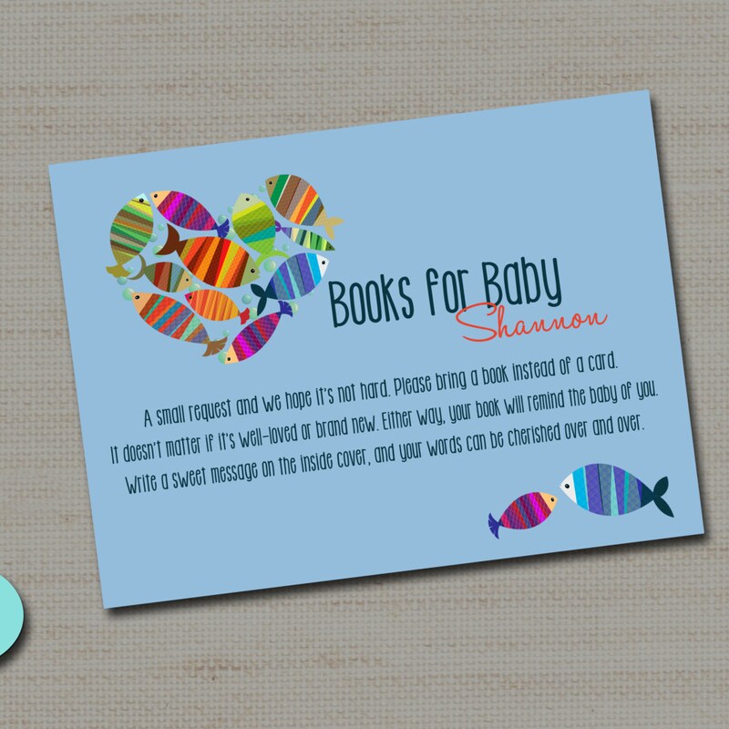 Book Instead of Card - Etsy