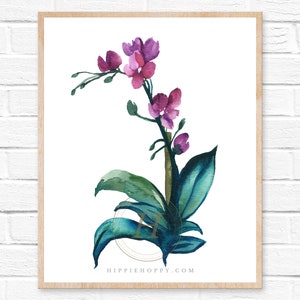 Orchid Painting
