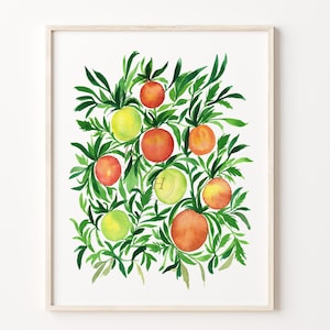 Tomato Watercolor Print