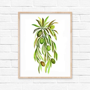 Olives Art Print by hippiehoppy