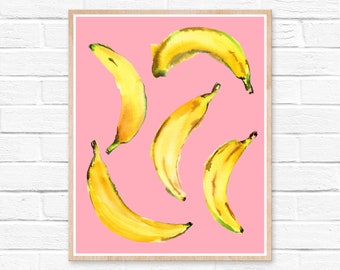 Banana Art Print