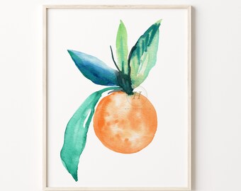 Large Oranges Art Print by HippieHoppy