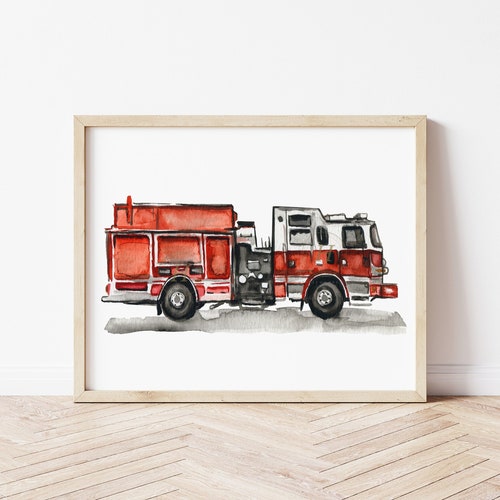 Fire Truck Room Decor Wall Art Fire Truck With Name Fire Etsy fire-truck-room-decor-wall-art-fire-truck-with-name-fire-etsy