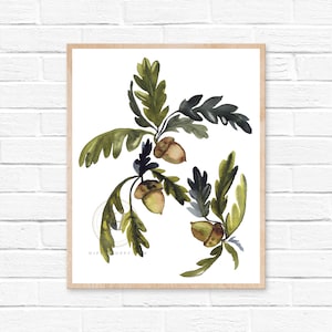 Botanical Watercolor Print