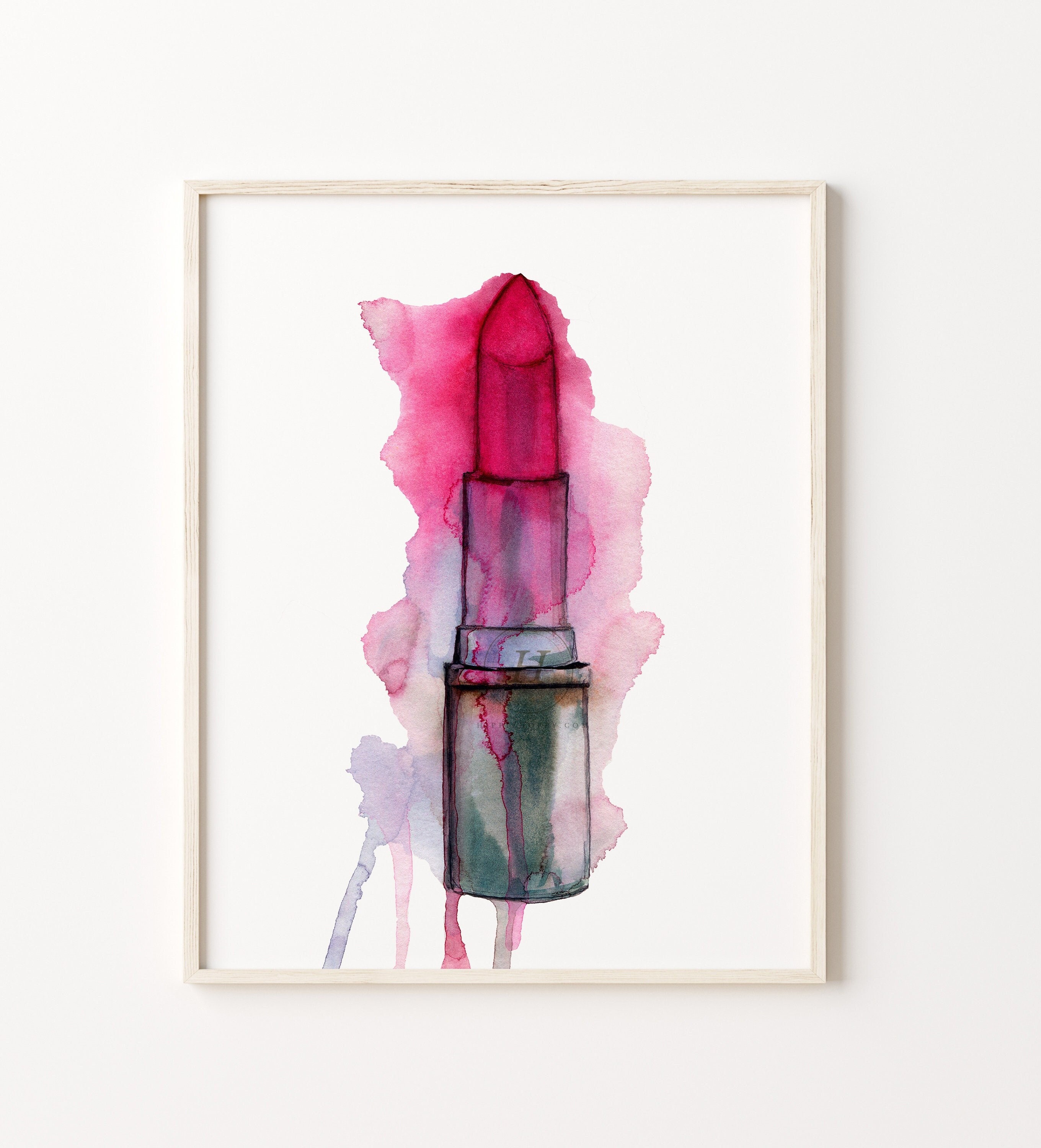 Buy Lipstick Art Painting Online in India - Etsy