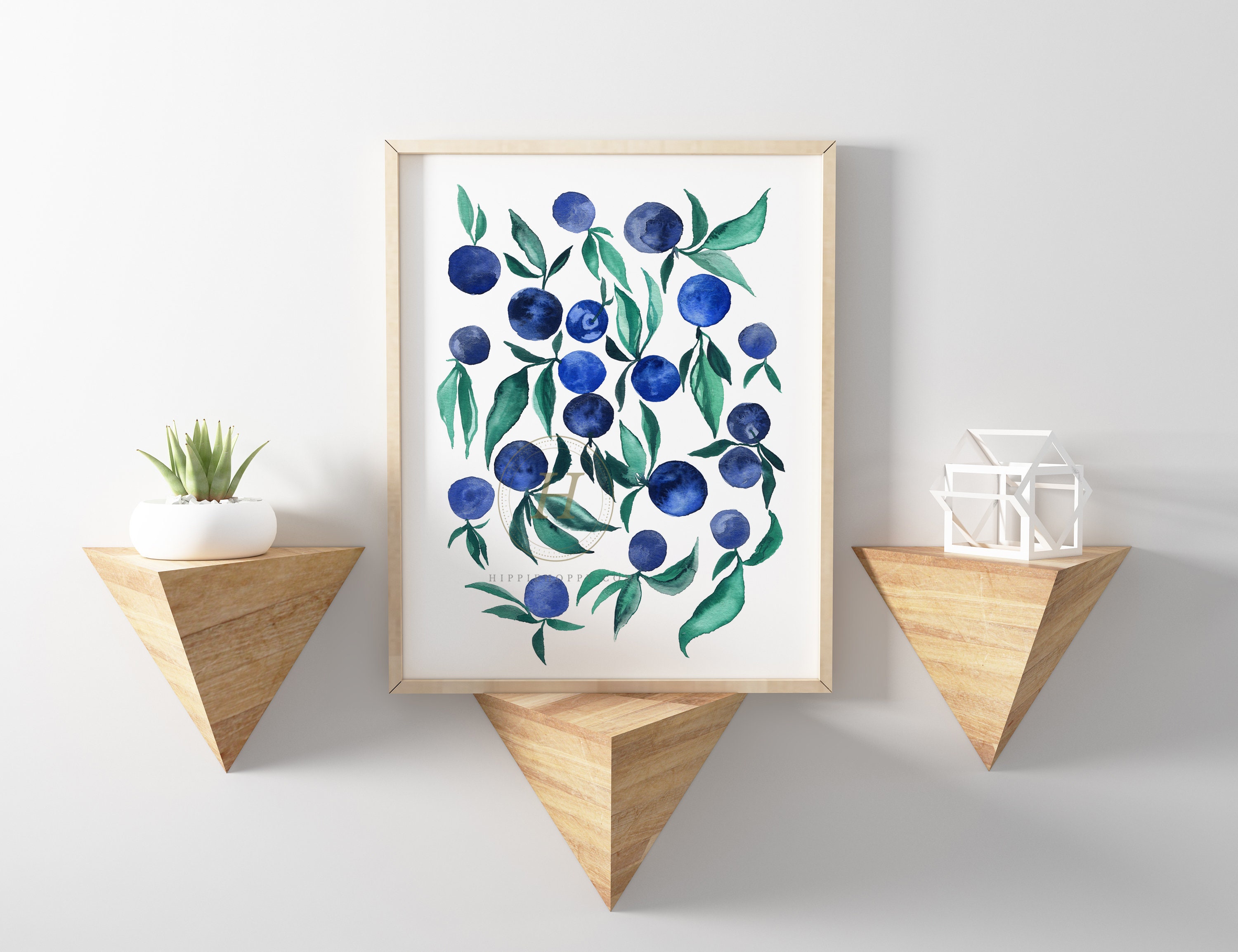 Cooking Print Plum Food Painting Restaurant Decor Kitchen Wall