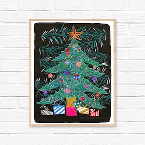 Christmas Tree Art Print