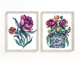 Flowers Watercolor Prints
