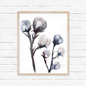 Cotton Wall Art Print