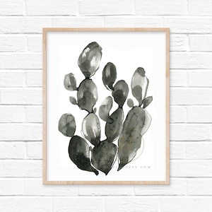 Cactus Watercolor Print