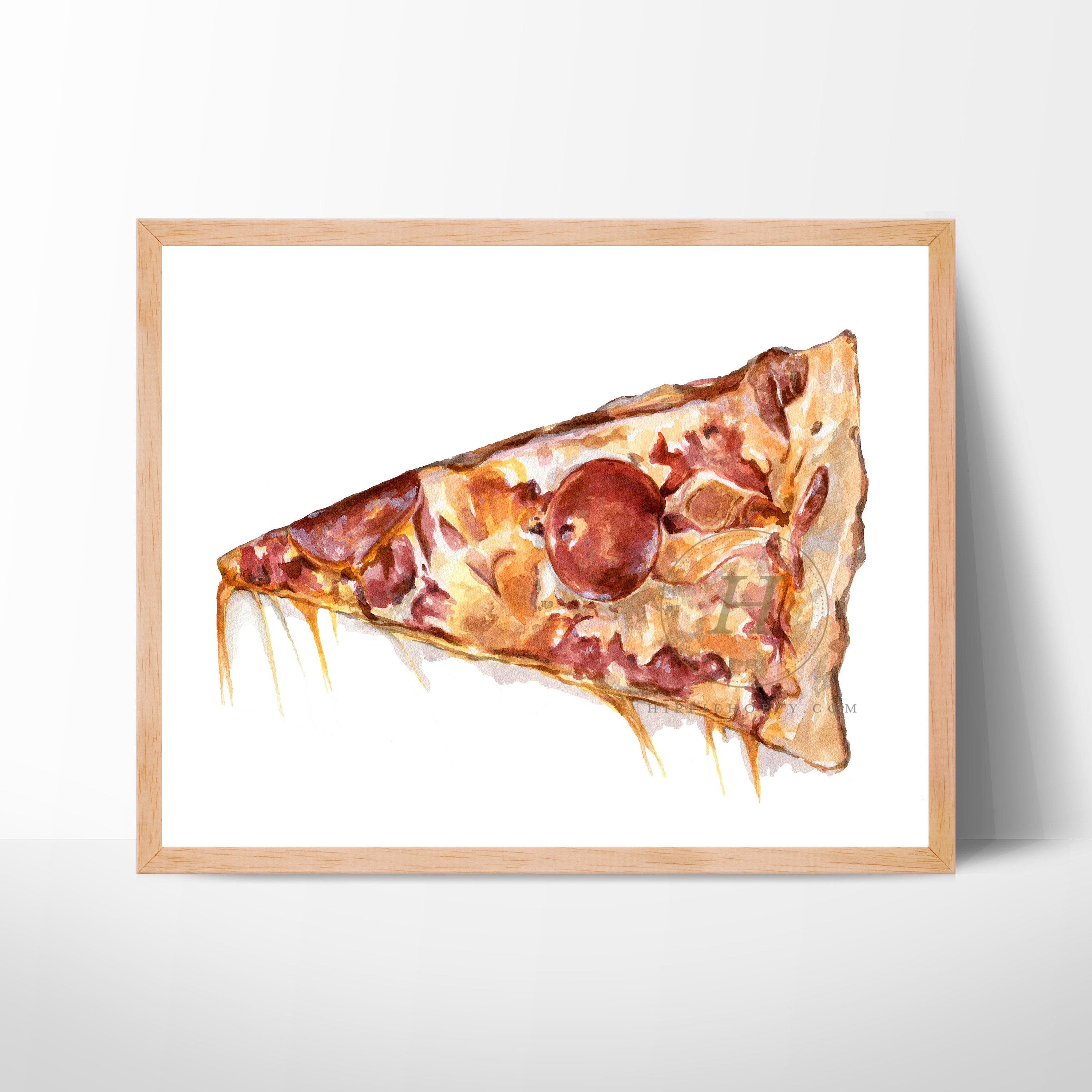 Pepperoni Pizza Slice Clipart Transparent Background, Comic Style Sketch  Drawing Of A Fresh Pizza Slice, Colorful, Dot, Dinner PNG Image For Free  Download