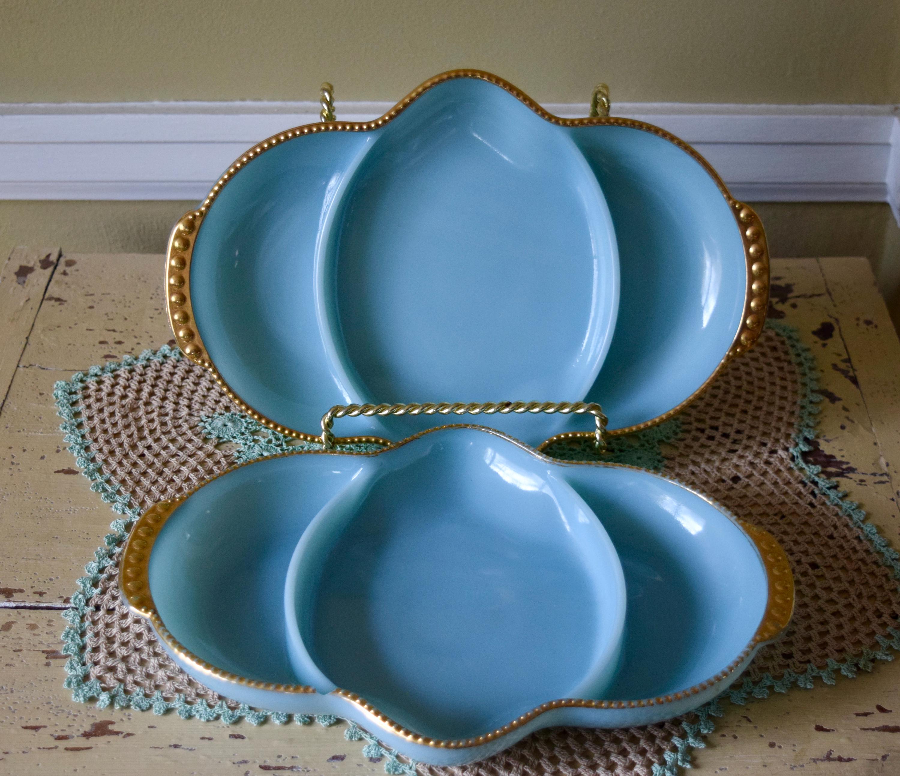 Blue Delphite Glass - Etsy