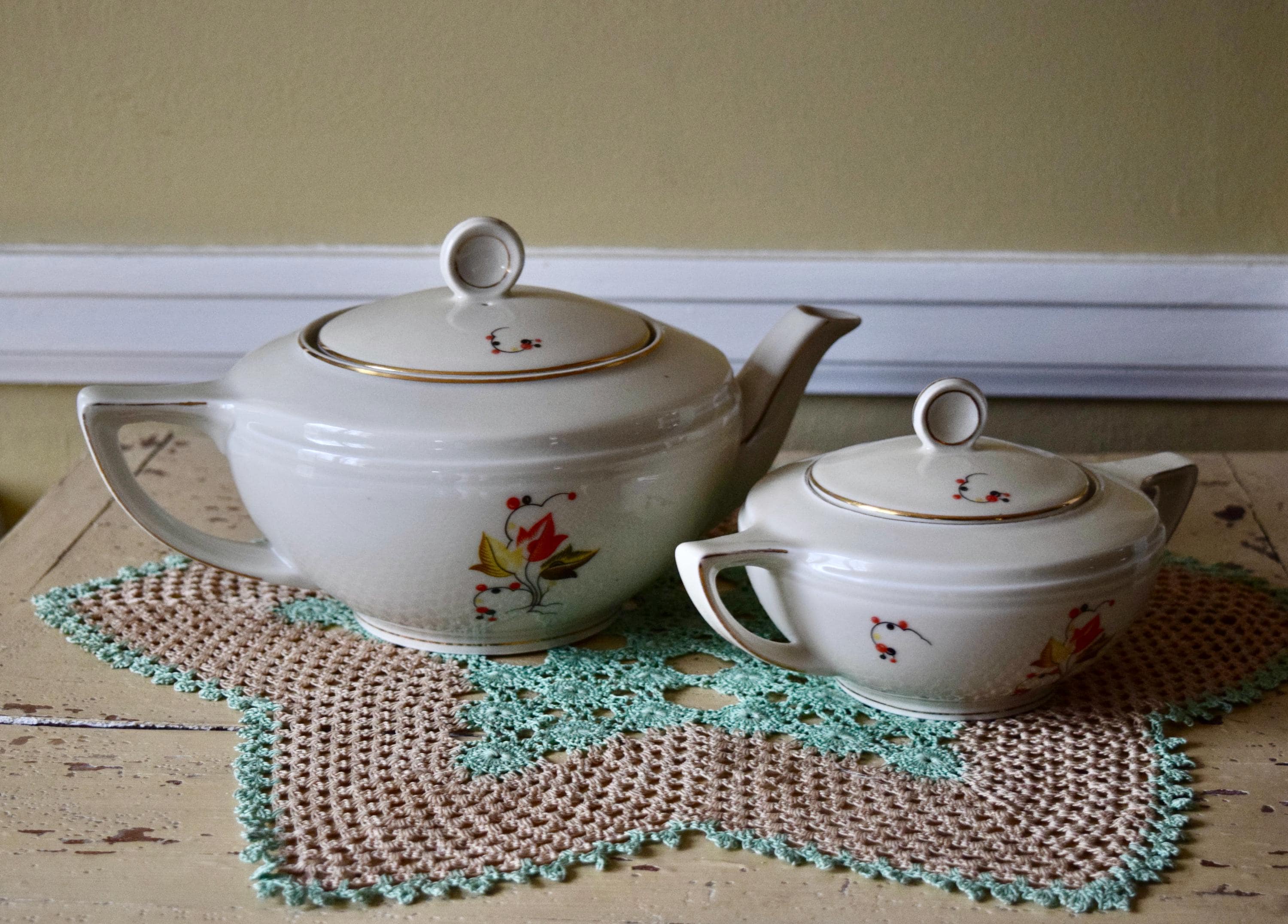 Czechoslovakia Vintage Teapot - Etsy Hong Kong