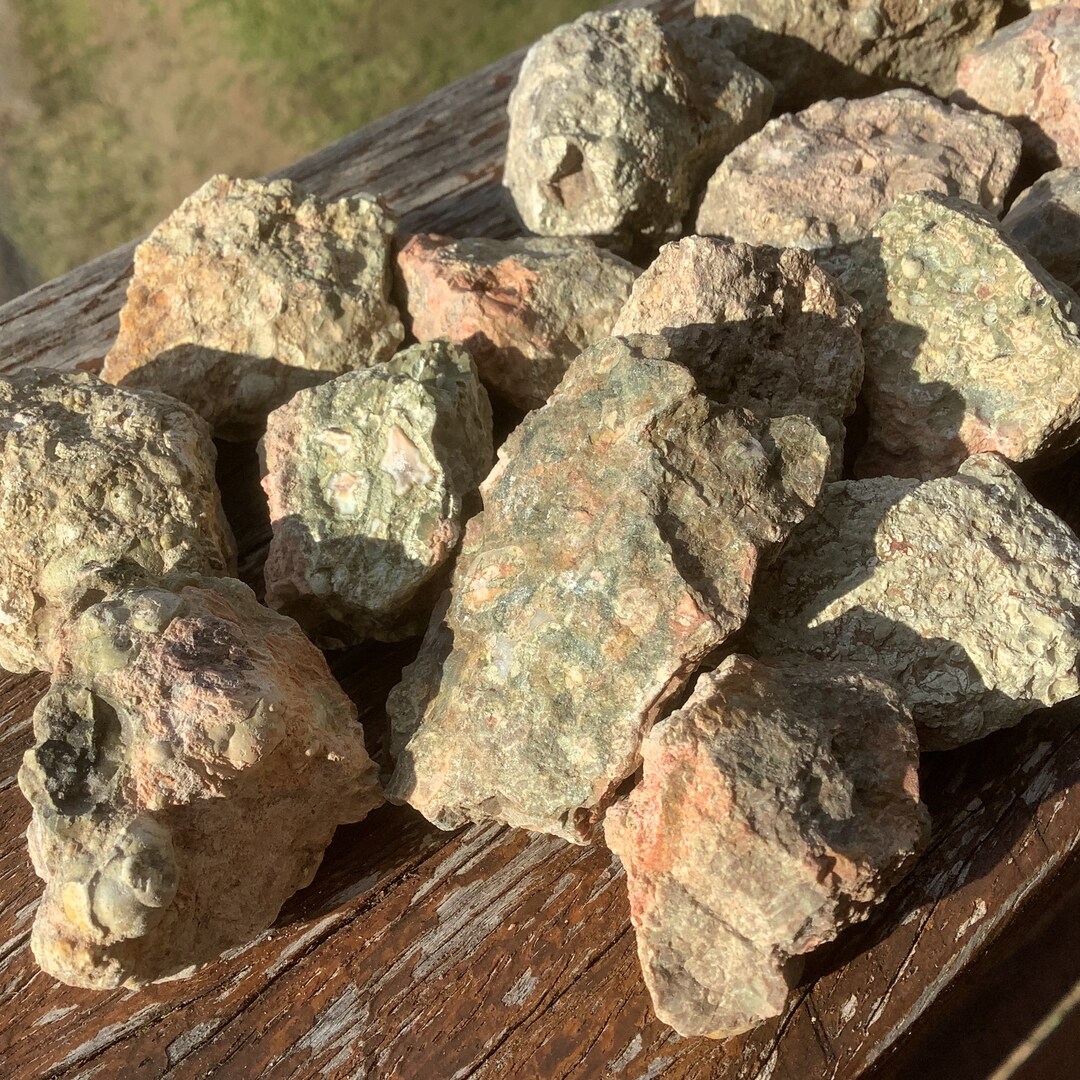 Rhyolite, Rainforest Jasper Raw, Rough Nodules, Mt Hay QLD Two Stones 2 ...