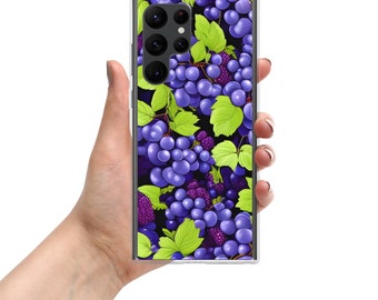 Purple Grape Clear Case for Samsung®