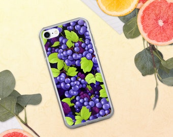 Grape Clear Case for iPhone®