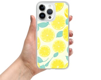 Yellow Lemon Clear Case for iPhone®