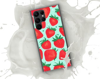 Strawberry Clear Case for Samsung®