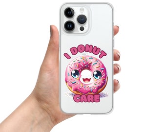 I Donut Care IDC Clear Case for iPhone®