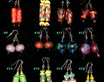 sold individually Bright polymer beads from Karen Murphy. Bag 3
