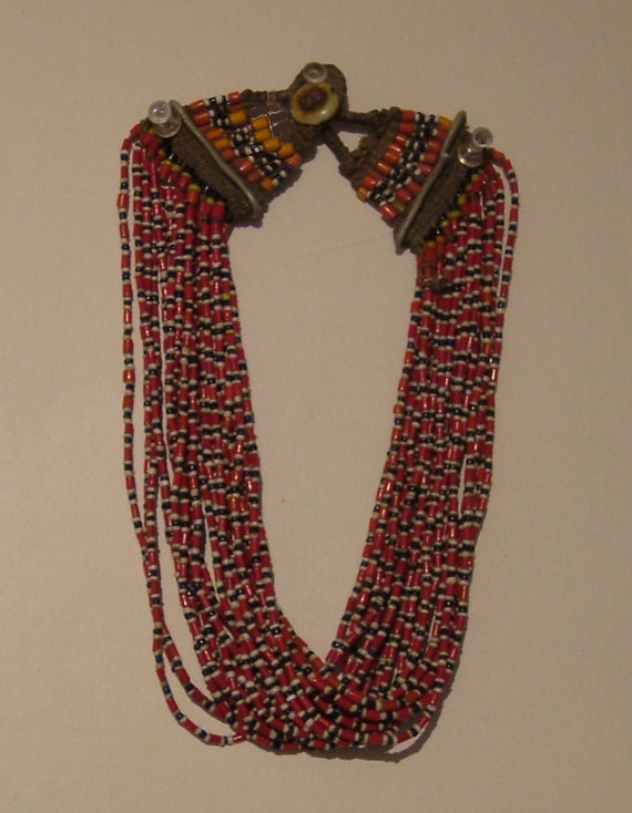 Konyak  Nagaland necklace, India, child's necklace