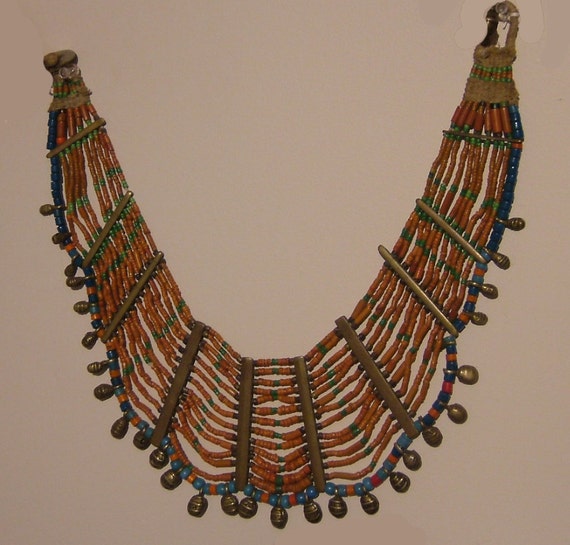 Old Konyak  Nagaland necklace, northeast India, v… - image 1